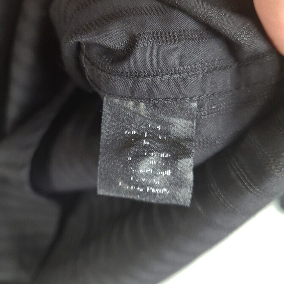 J Campbell Shirt Men’s Large Black Long Sleeve Button Down Embroidered Striped - Picture 8 of 15